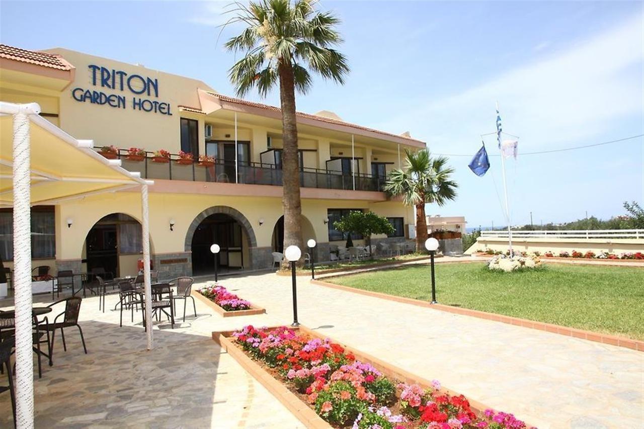 Triton Garden Hotel Malia Exterior foto